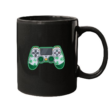 Discover Saint Patricks Day Irish Gamer Mugs