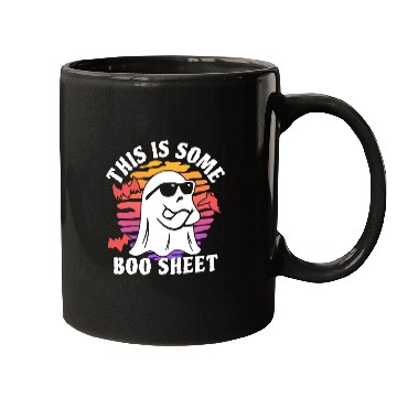 Discover This Is Some Boo Sheet Halloween Ghost Mugs