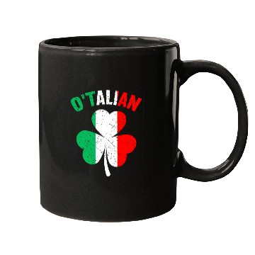 Discover Italian Irish Relationship St Patrick's Dayethnici Mugs