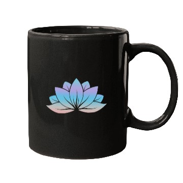 Discover Lotus, Yoga Meditation Mugs