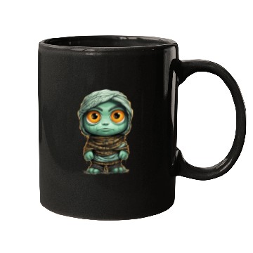 Discover Halloween Spooky Cartoon Mummy Mugs
