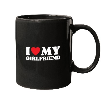 Discover I Love My Girlfriend Mugs