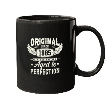 Discover 1985 Vintage Birthday Gift Mugs