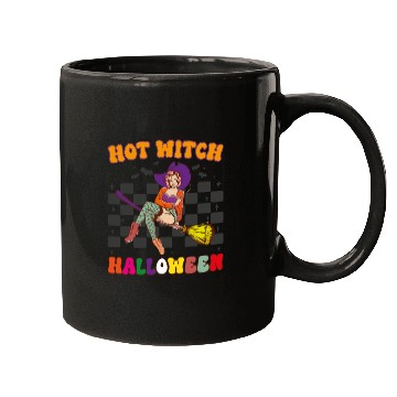 Discover Hot witch Halloween Mugs