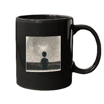 Discover Silence's Essence: Abstract Serenity Mugs