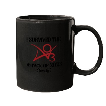 Discover I Survived The AO3 Attack of 2023 barely Mugs