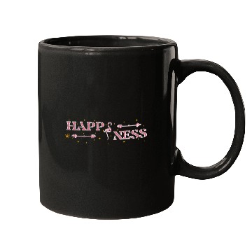 Discover Happiness And Flamingo Mugs