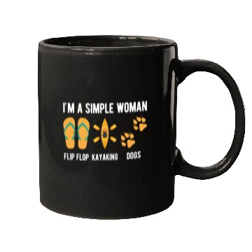 Discover Kayak Women Rafting Paddling Mugs