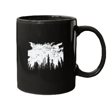 Discover Forest at Night Nature Leaves Environment Mugs