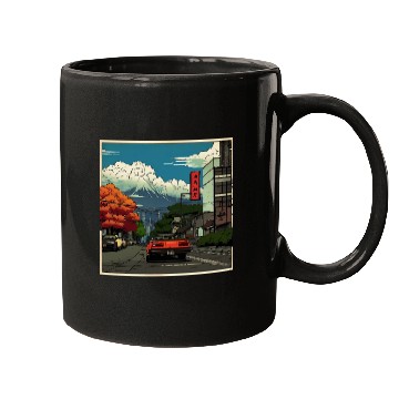 Discover fall in japan Mugs