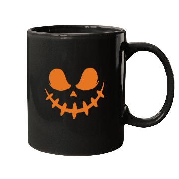 Discover Jack O Lantern Scary Carved Pumpkin Face Halloween Mugs