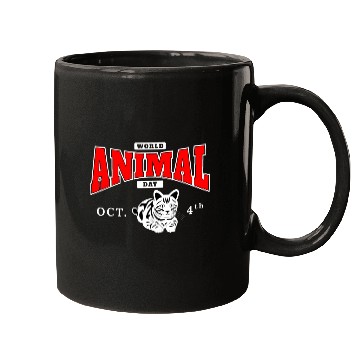 Discover World Animal Day Mugs