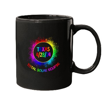 Discover Total Solar Eclipse Texas 4/28/24 Kids Eclipse Mugs