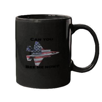 Discover Can you see me now F-35 Mugs