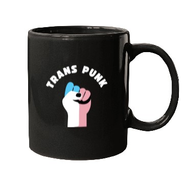 Discover Trans Punk Transgender Pride Mugs