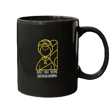 Discover Just One More Snowboarding Snowboarding Lover Mugs