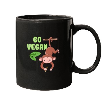 Discover Monkey Design for proud Vegans Mugs