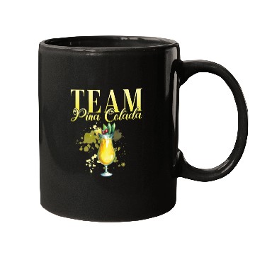 Discover Team Pina Colada Cocktail Bartender Mugs