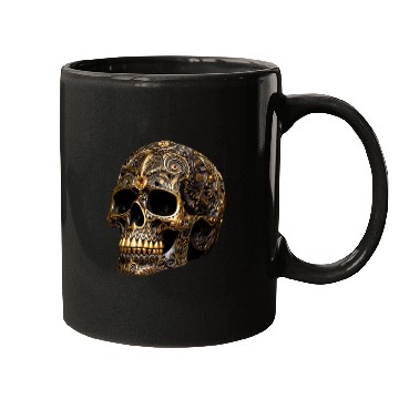 Discover Golden Skull Mugs