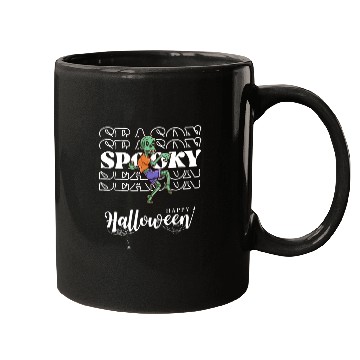 Discover Spooky Season Zombie Halloween Fall Mugs
