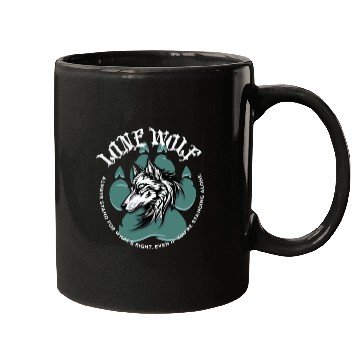 Discover Lone Wolf Inspirational Leader Truther Quote Mugs
