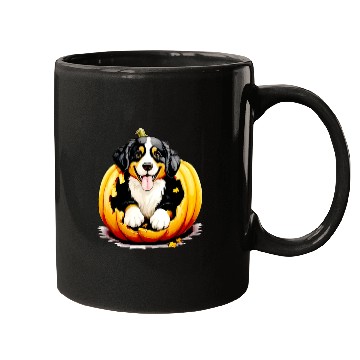 Discover Halloween Bernese Mountain Dog Mugs