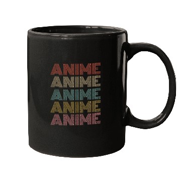 Discover Stylish Retro 70´s Graphic Anime Mugs
