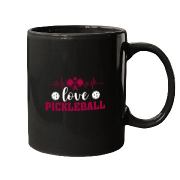 Discover I Love Pickleball Funny Pickle Ball Mugs for Player