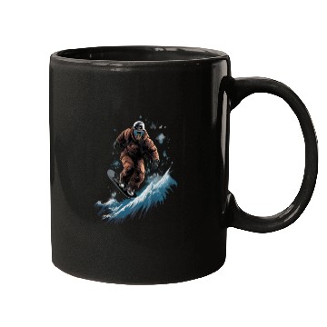 Discover Snowboarding Freestyle Snowboarder Snowboard Mugs