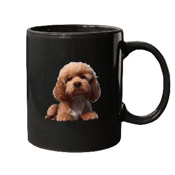 Discover Cavapoo breed Dog | Unique Animal Lover Design Mugs