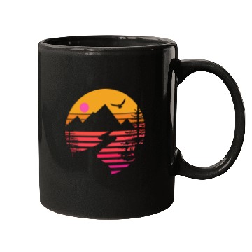 Discover Mountain River Mugs