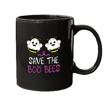 Discover Save The Boo Bees Breast Cancer Awareness Mugs