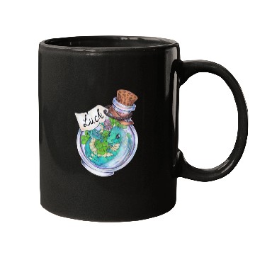 Discover Lucky potion baby dragon clover lucky charm Mugs