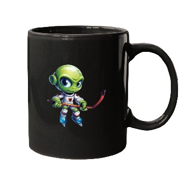 Discover Alien hockey player Mugs