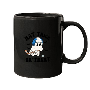 Discover Hat Trick or Treat, Hilarious Hockey Halloween Mugs