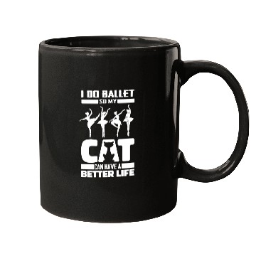 Discover Ballet Ballerina Cat Mugs