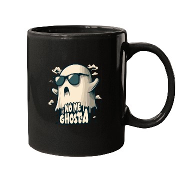 Discover No Me Ghosta Funny Mexican pun Halloween Ghost men Mugs