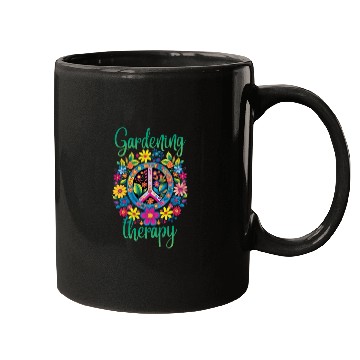 Discover Floral Gardening Therapy Mugs