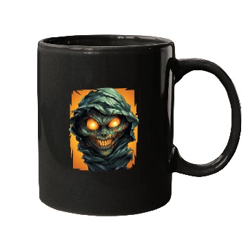 Discover Halloween Spooky Cartoon Mummy Mugs