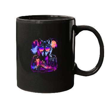 Discover Synthwave Pack Alpha Mugs