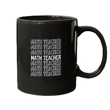 Discover Math teacher Mugs