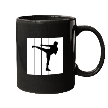 Discover Fighter MMA Karate Taekwondo Jiu Jitsu training Mugs