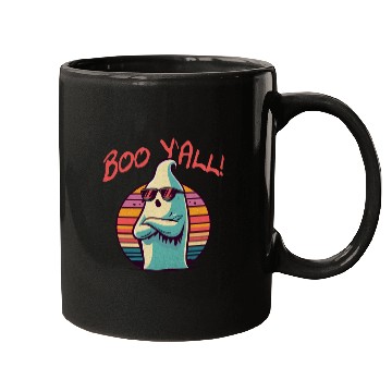 Discover Boo Y`All! funny ghost Mugs