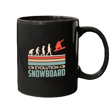 Discover Evolution Snowboard Mugs Winter Park Snowboard