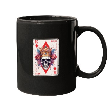 Discover Gothic Card Game Halloween Scary Horror Mugs