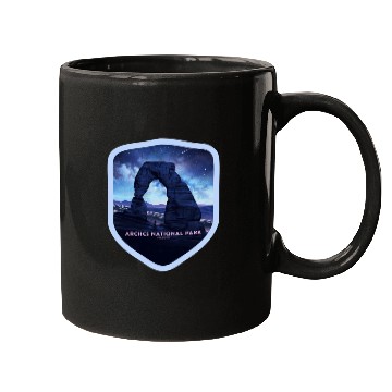 Discover Arches National Park Stickers Mugs