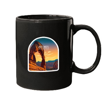 Discover Arches National Park Mugs