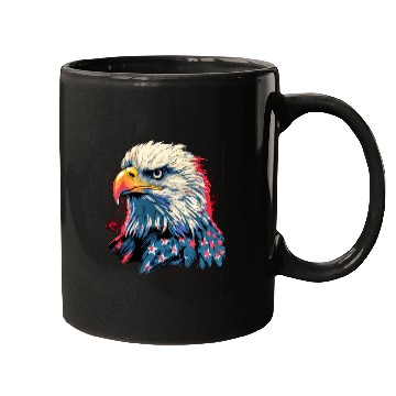 Discover Patriotic American Eagle 1980s Mugs