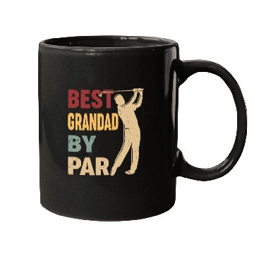 Discover Best Grandad By Par Funny Golf Vintage Mugs