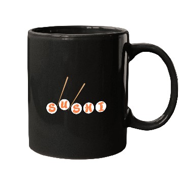Discover cute funny kawaii sushi lover Mugs